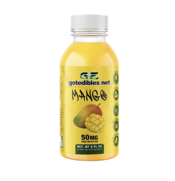 Delta 9 THC Mango Juice Drinkable (small)